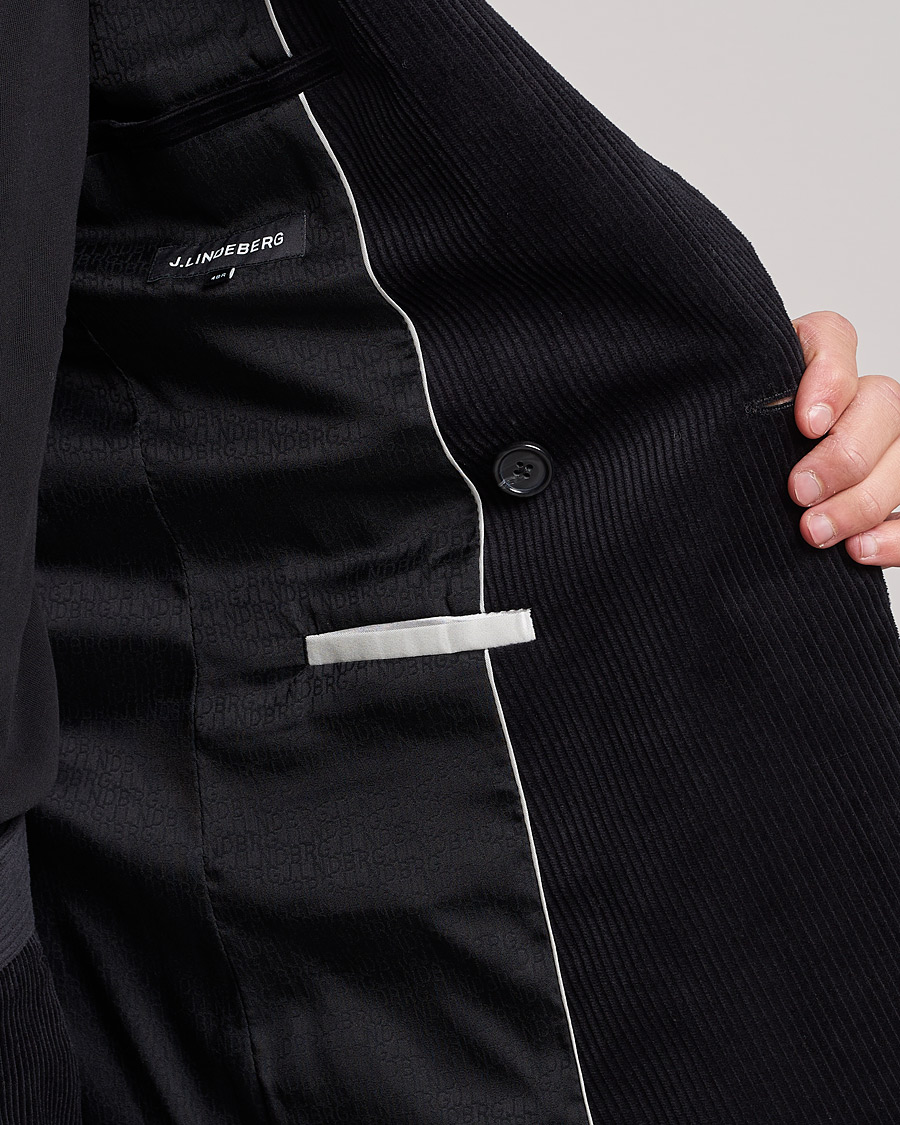 Herre | Blazere & jakker | J.Lindeberg | Dries Corduroy Blazer Black