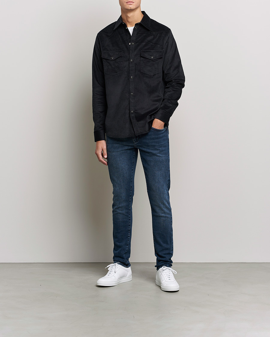 Herre | Jeans | J.Lindeberg | Jay Active Jeans Blue Black