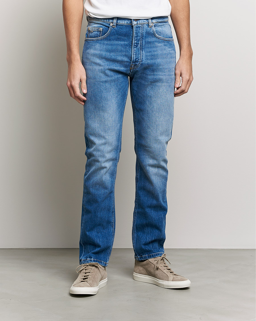 Herre | Jeans | J.Lindeberg | Cody Vintage Wash Jeans Light Blue