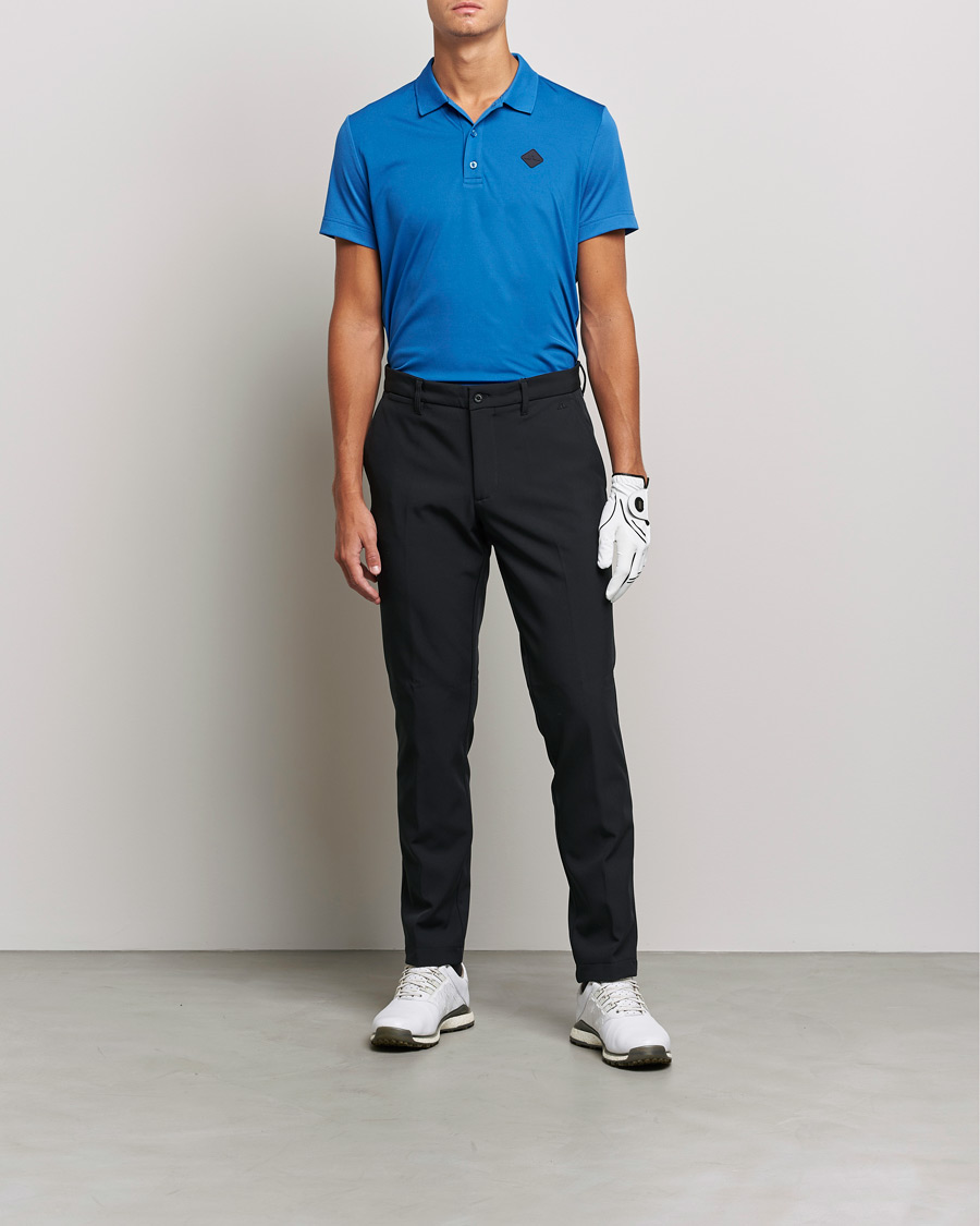 Herre | Polotrøjer | J.Lindeberg | Diamond Regular Fit Polo Nautical Blue