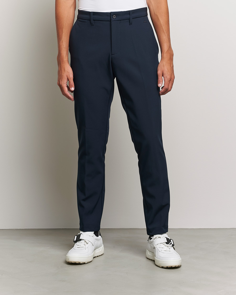 Herre | Bukser | J.Lindeberg | Ellot Bonded Fleece Pants Navy