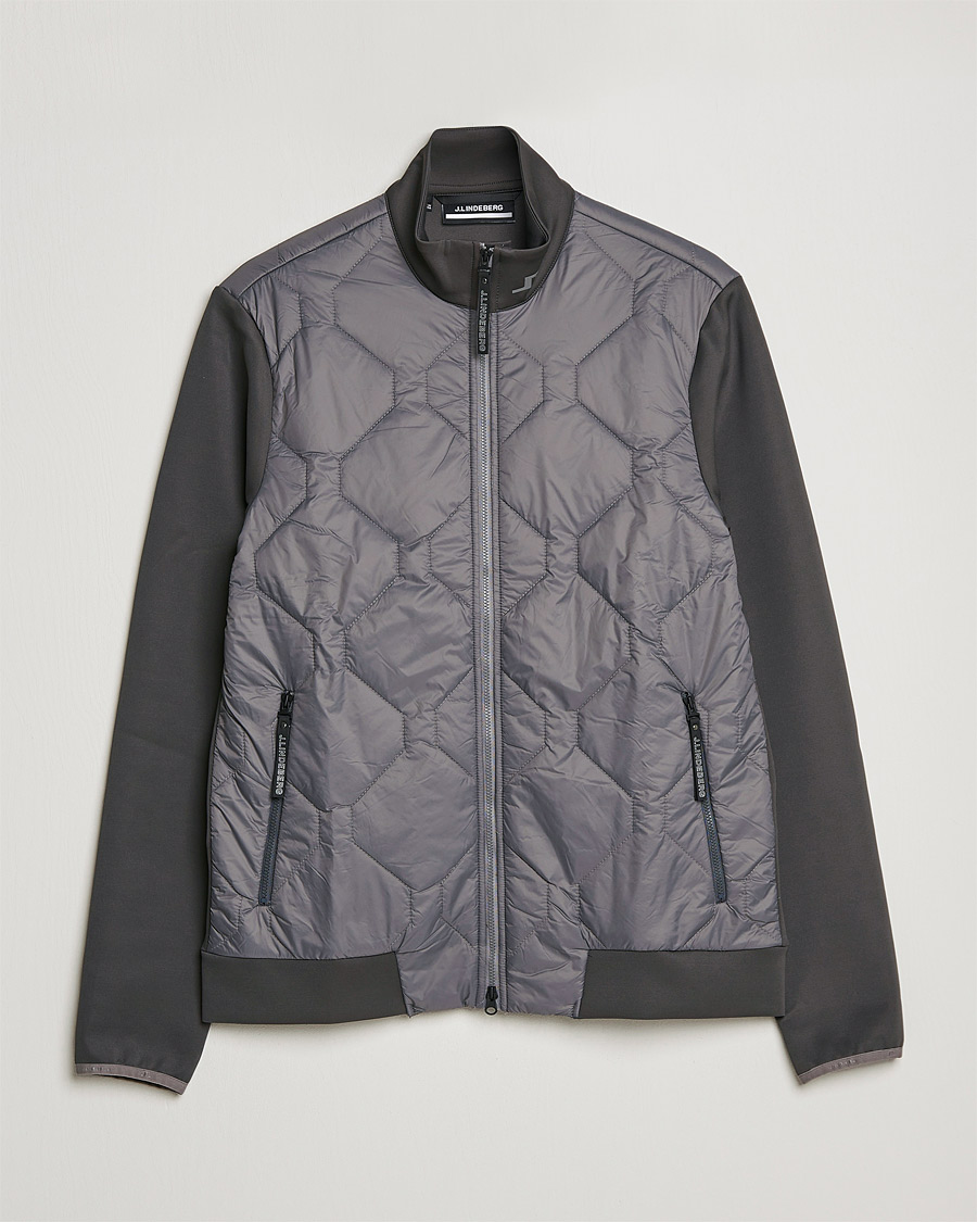 Herre | Jakker | J.Lindeberg | Quilted Hybrid Jacket Gargoyle