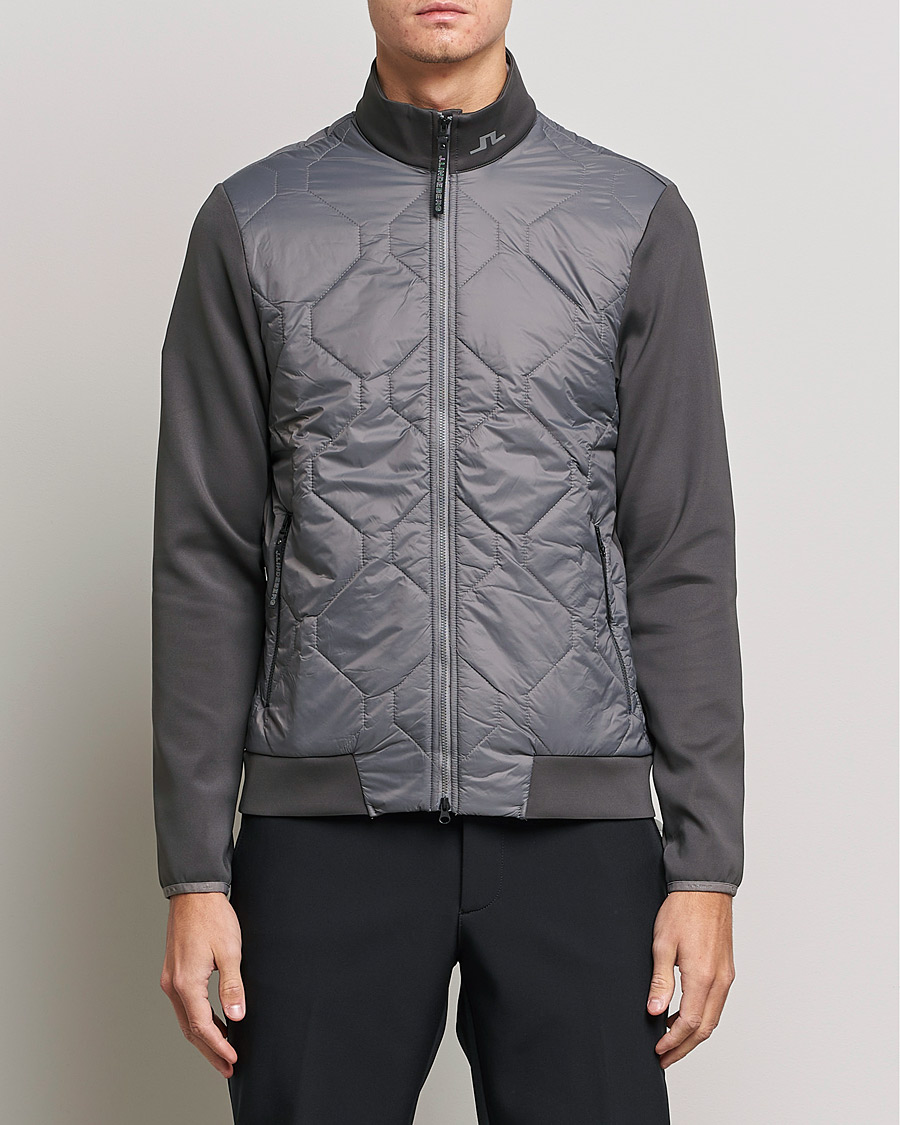 Herre | Jakker | J.Lindeberg | Quilted Hybrid Jacket Gargoyle