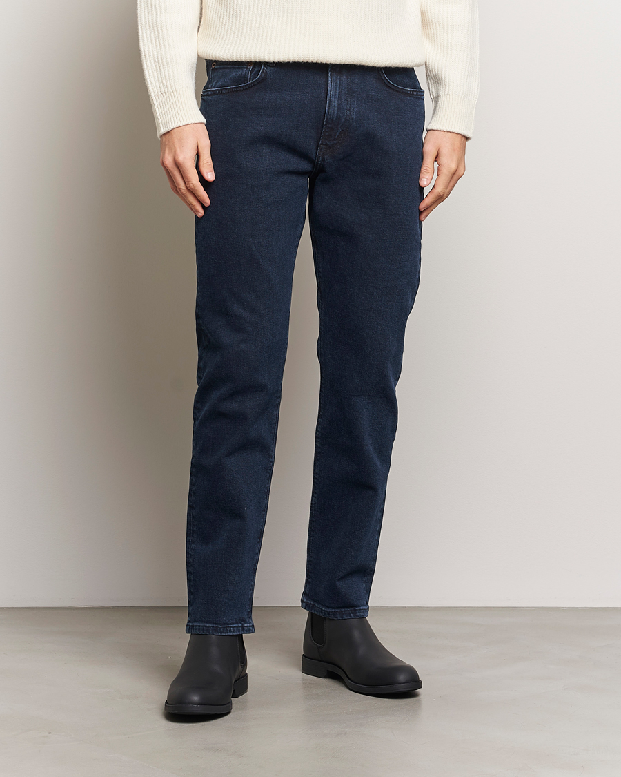 Herre | Tøj | Jeanerica | TM005 Tapered Jeans Blue Black