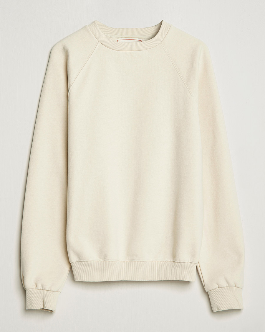 Herre | Trøjer | Jeanerica | Arc Raglan Sweater Shortbread Beige