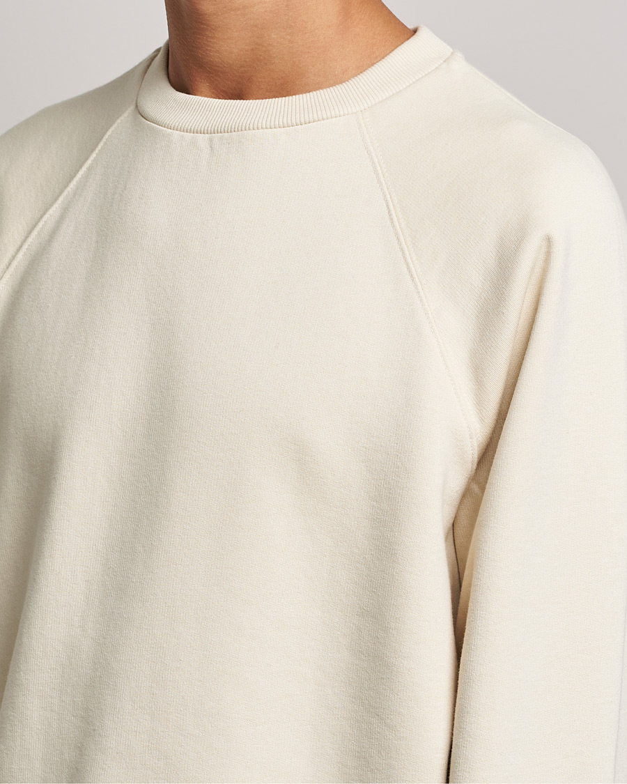 Herre | Trøjer | Jeanerica | Arc Raglan Sweater Shortbread Beige