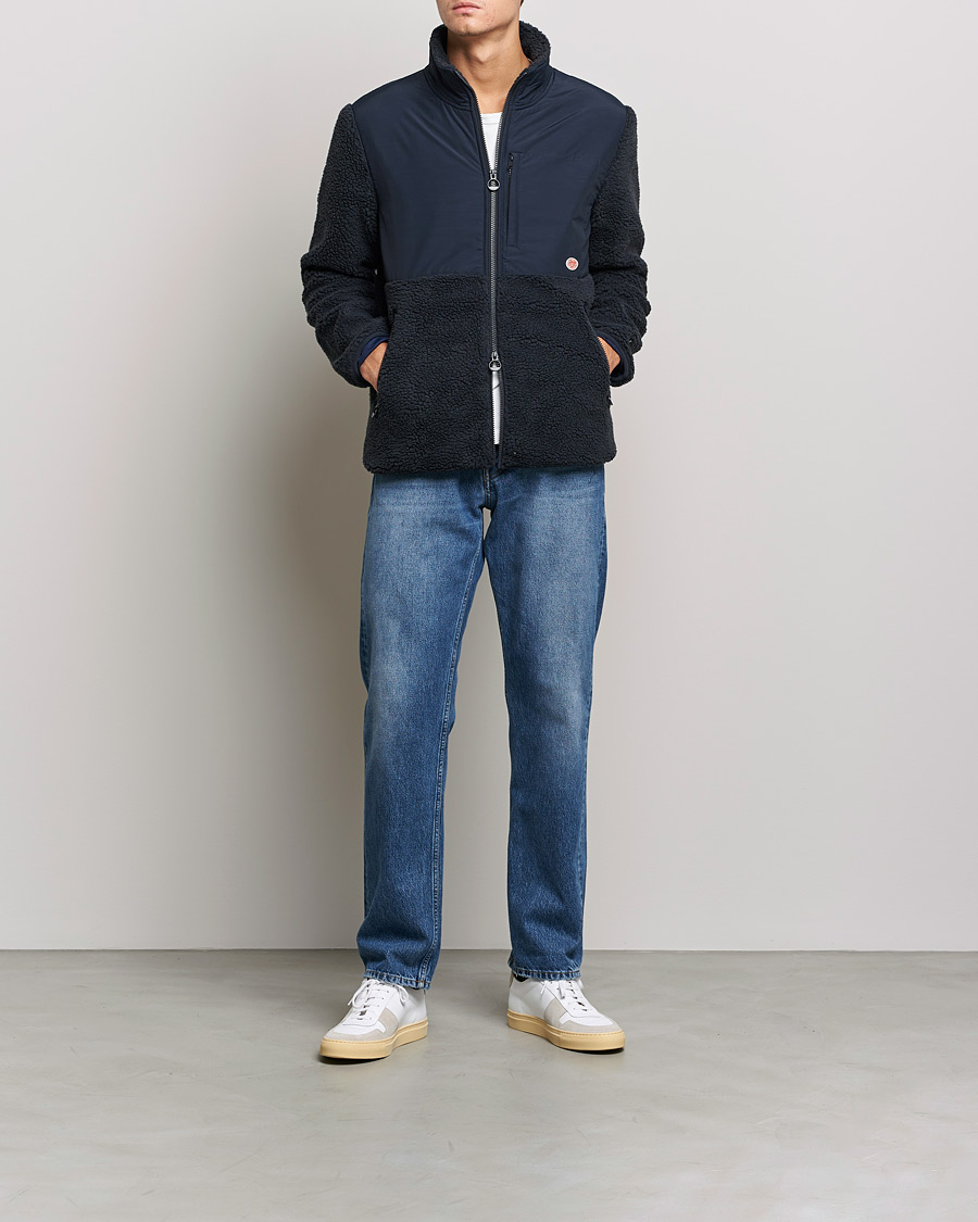 Herre | Trøjer | Armor-lux | Sherpa Fleece Jacket Navy