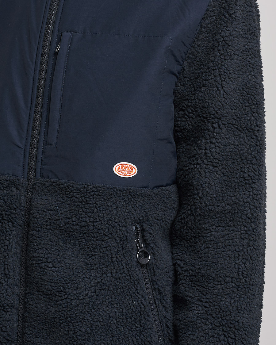 Herre | Trøjer | Armor-lux | Sherpa Fleece Jacket Navy