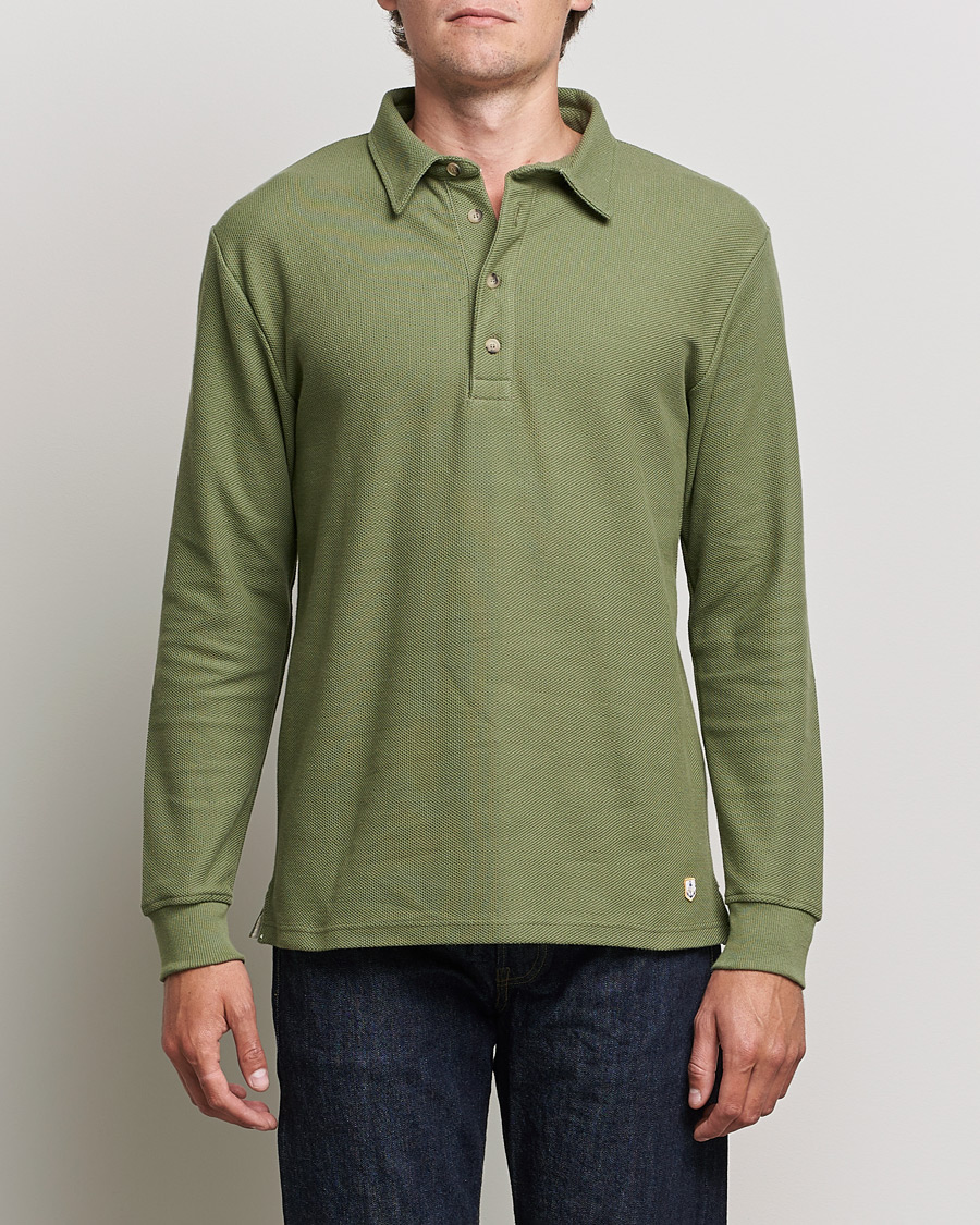 Herre | Trøjer | Armor-lux | Polo Cotton Pique Miltary