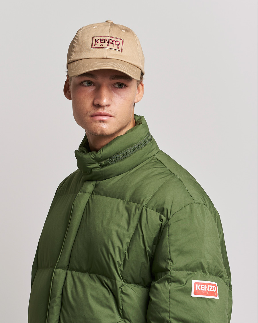 Herre | KENZO Logo Cap Beige | KENZO | Logo Cap Beige