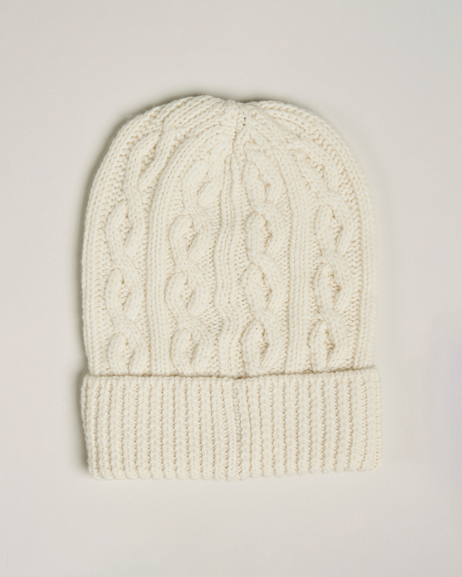 Herre | KENZO Wool Beanie Off White | KENZO | Wool Beanie Off White