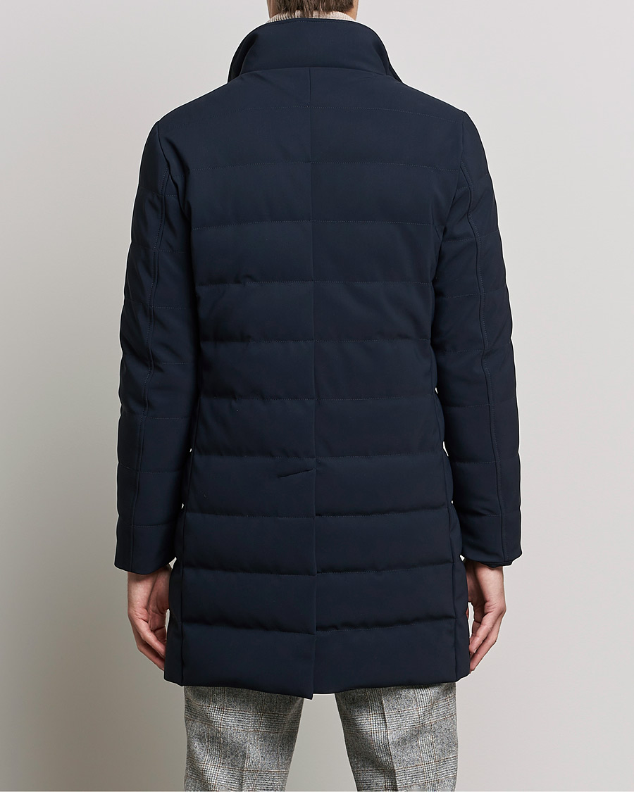 Herre | Jakker | Kiton | Technical Down Coat Navy