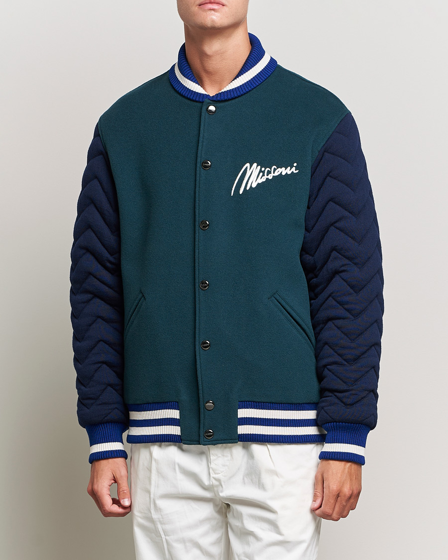 Herre | Bomberjakker | Missoni | Varsity Jacket Navy