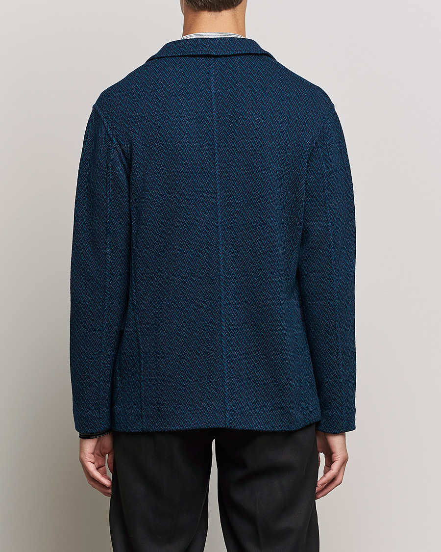 Herre | Blazere & jakker | Missoni | Zig Zag Knitted Blazer Navy
