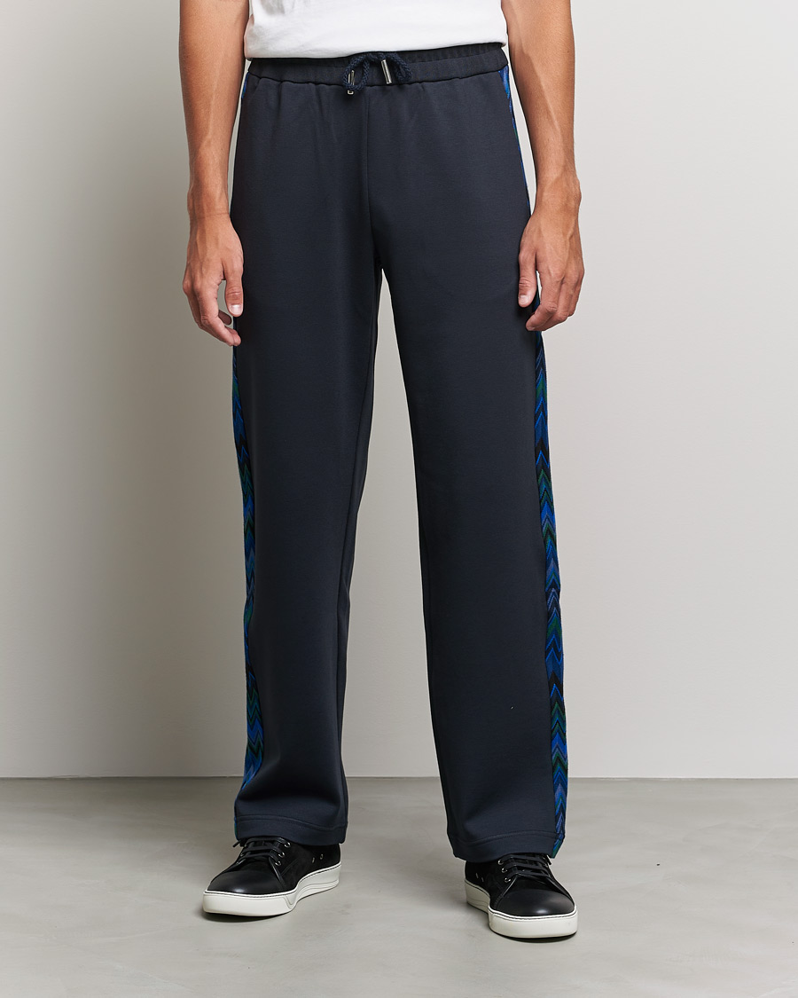 Herre | Bukser | Missoni | Chevron Track Pants Navy