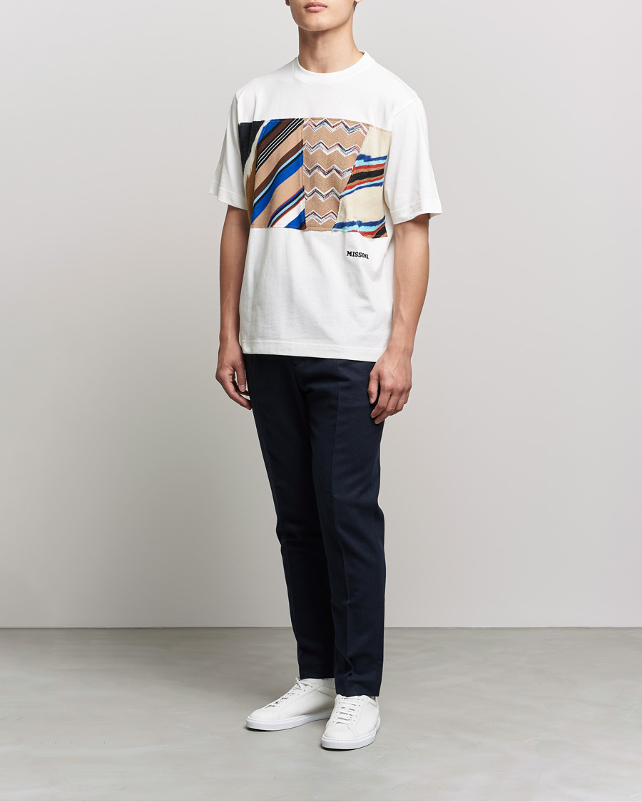 Herre | T-Shirts | Missoni | Patchwork T-Shirt White