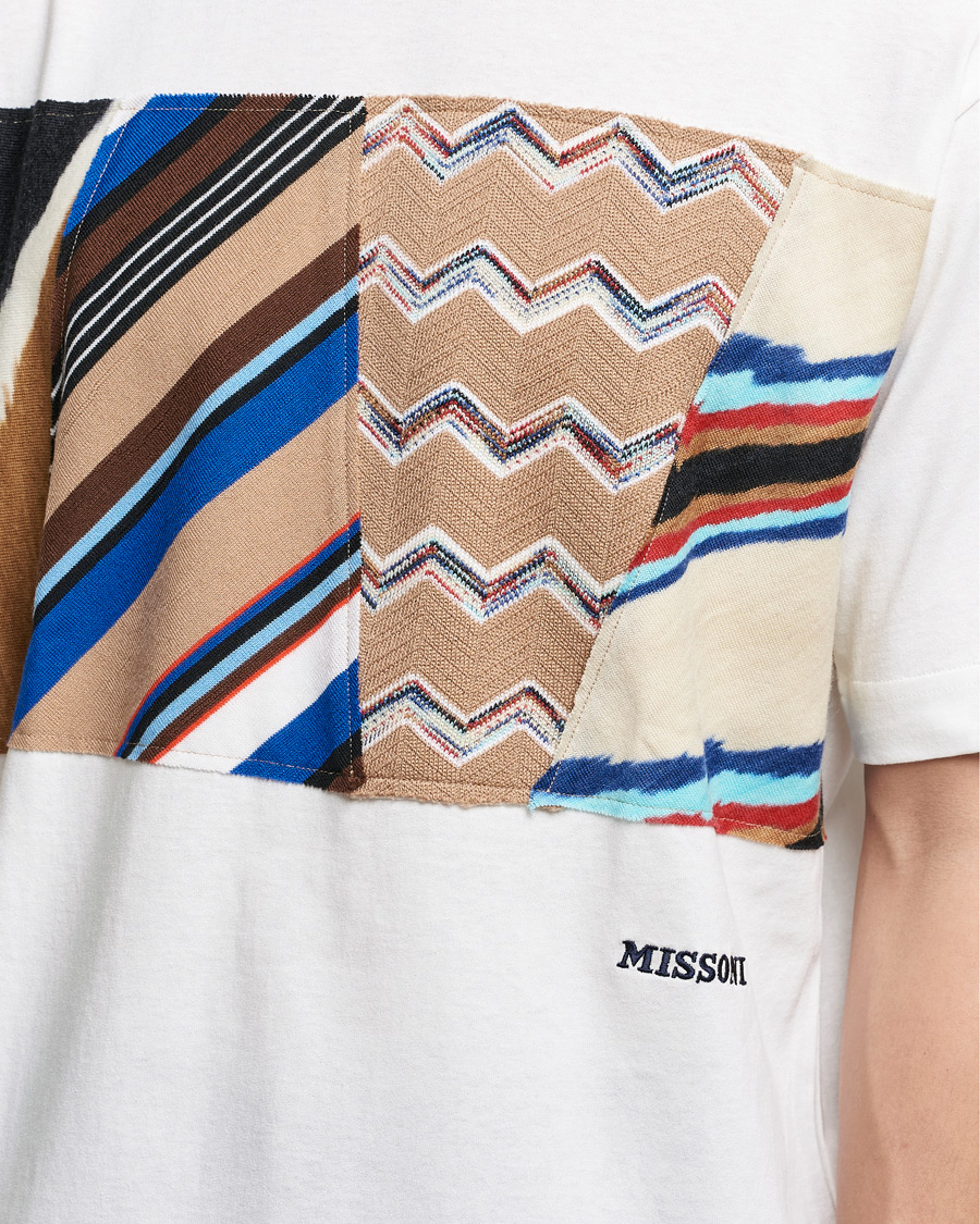 Herre | T-Shirts | Missoni | Patchwork T-Shirt White