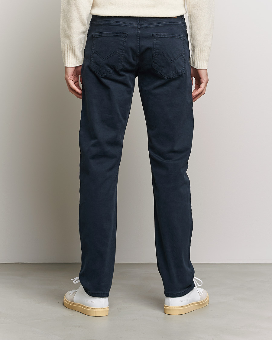 Herre | Bukser | Morris | James Brushed Chinos Navy
