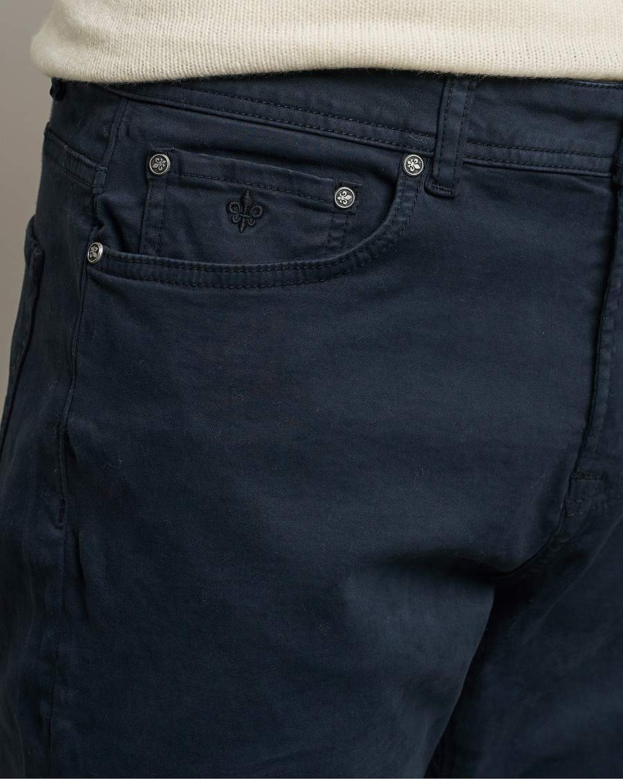 Herre | Bukser | Morris | James Brushed Chinos Navy