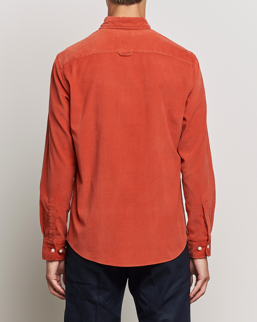 Herre | Skjorter | Morris | Douglas Corduroy Button Down Shirt Red