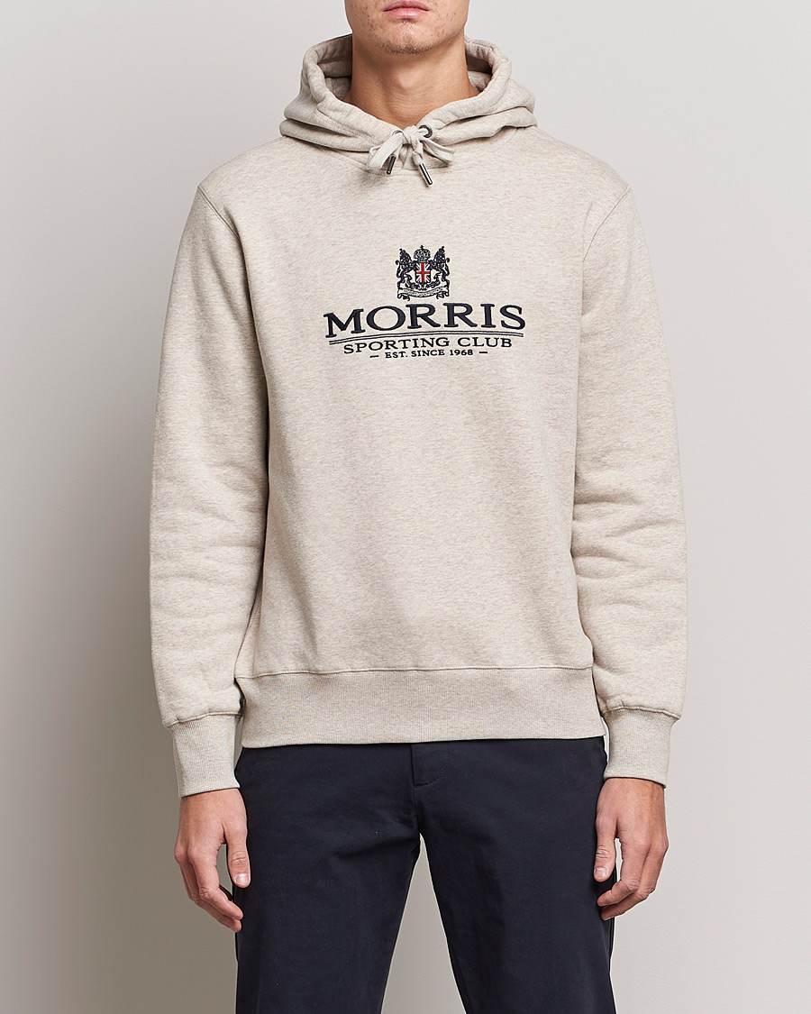 Herre | Trøjer | Morris | Trevor Logo Hoodie Khaki