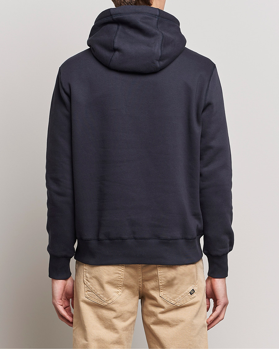 Herre | Trøjer | Morris | Trevor Logo Hoodie Blue