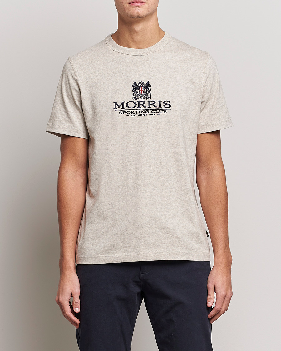 Herre | Kortærmede t-shirts | Morris | Trevor Logo T-shirt Khaki