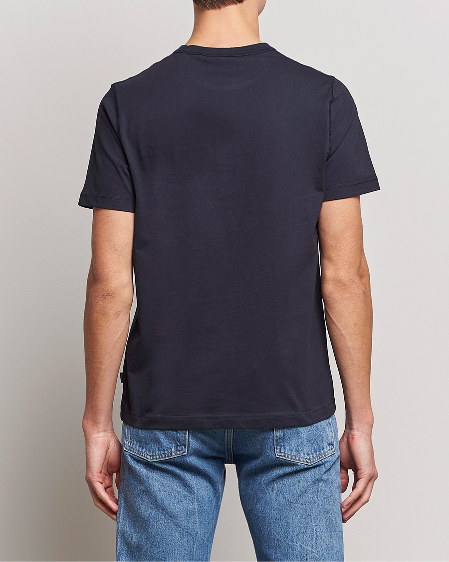 Herre | T-Shirts | Morris | Trevor Logo T-shirt Blue