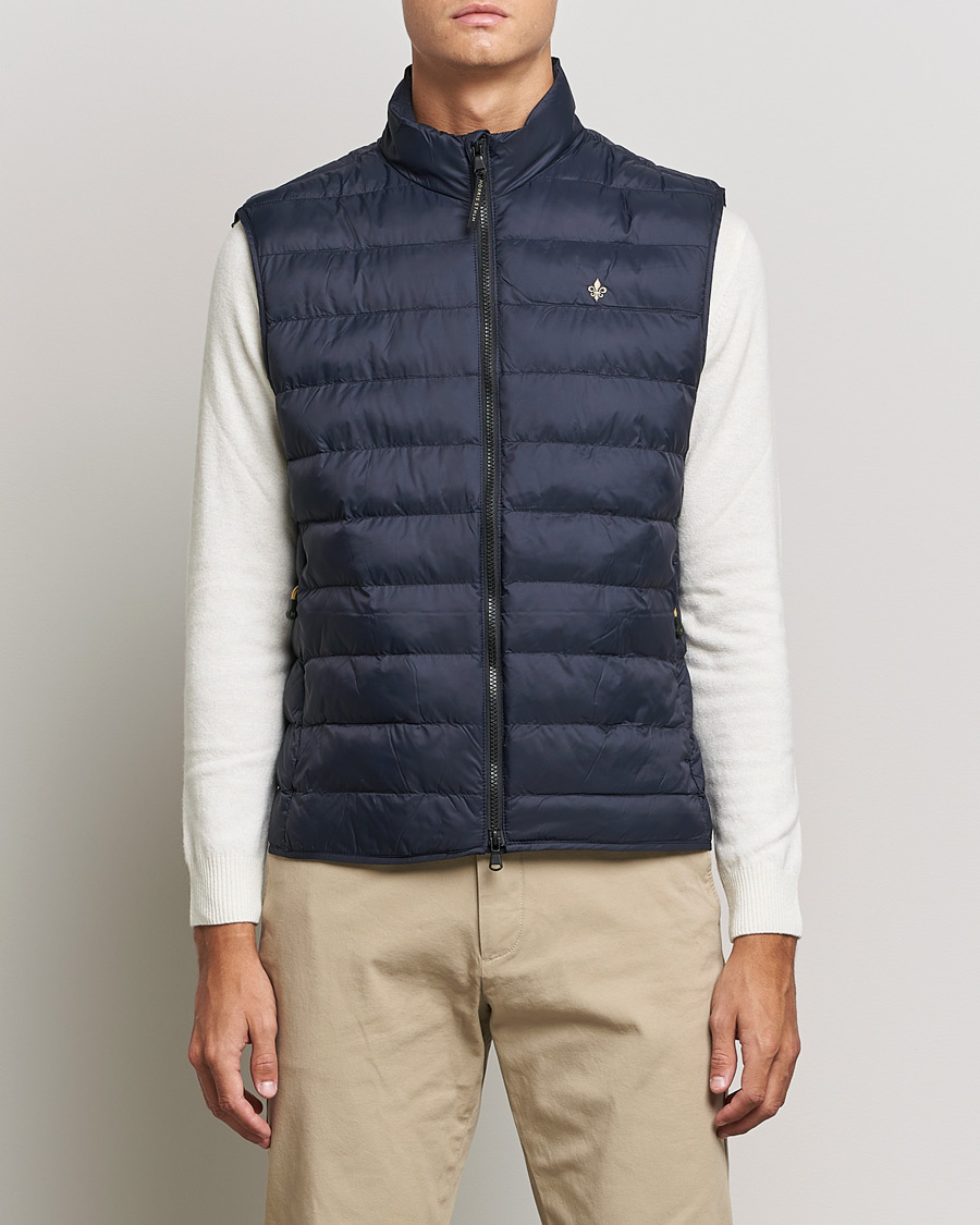 Herre | Morris Norfolk Liner Vest Navy | Morris | Norfolk Liner Vest Navy