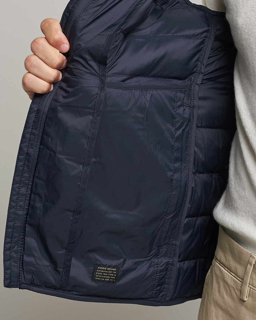 Herre | Morris Norfolk Liner Vest Navy | Morris | Norfolk Liner Vest Navy