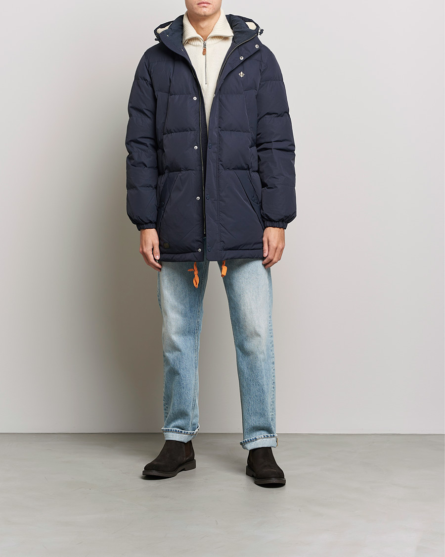 Herre | Jakker | Morris | Wilby Down Parka Blue