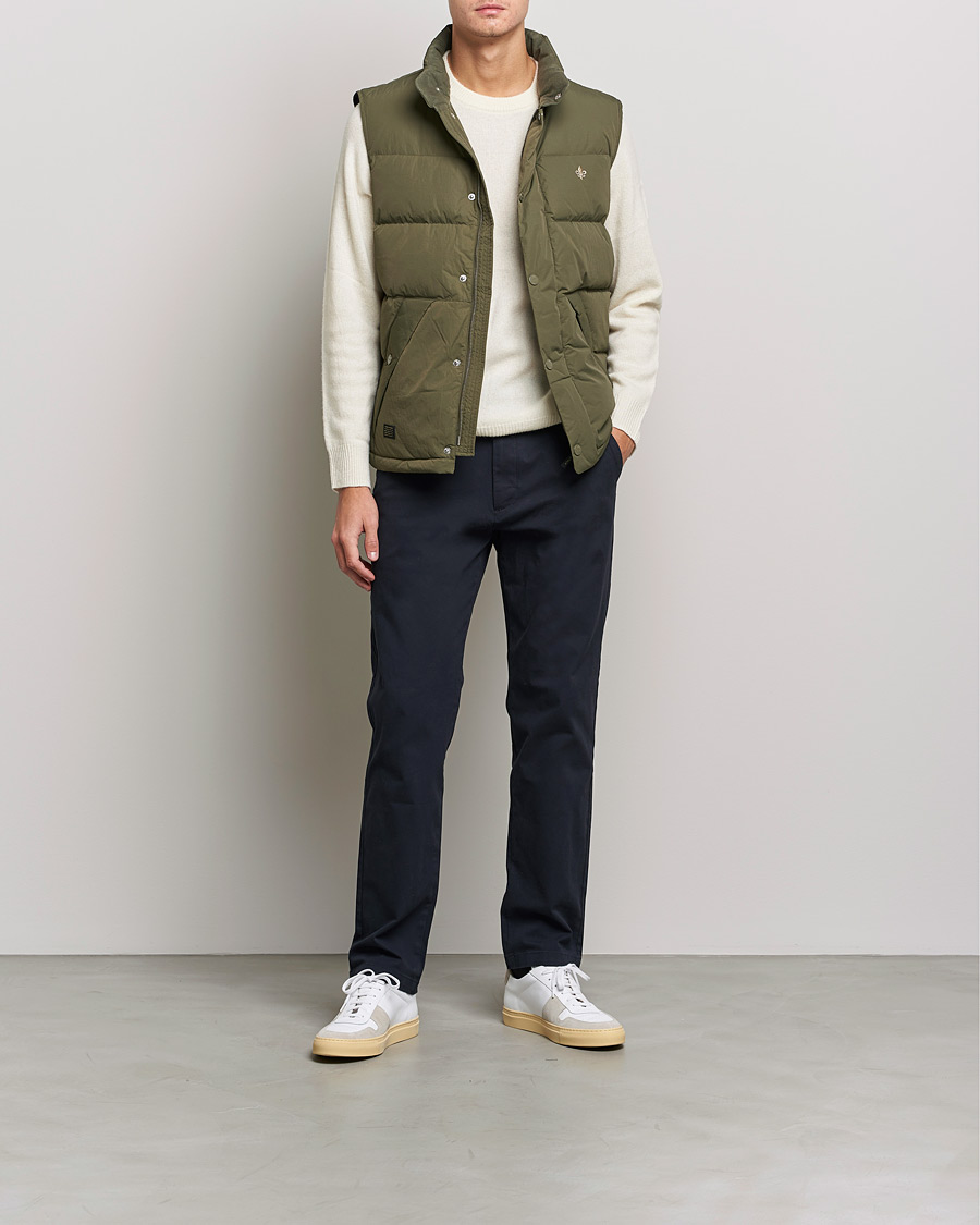 Herre | Jakker | Morris | Holborn Down Vest Olive
