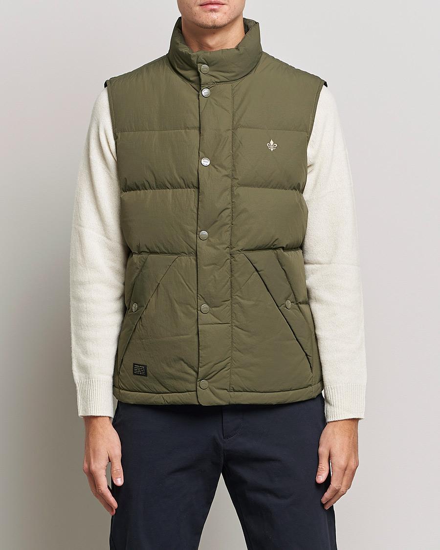 Herre | Jakker | Morris | Holborn Down Vest Olive
