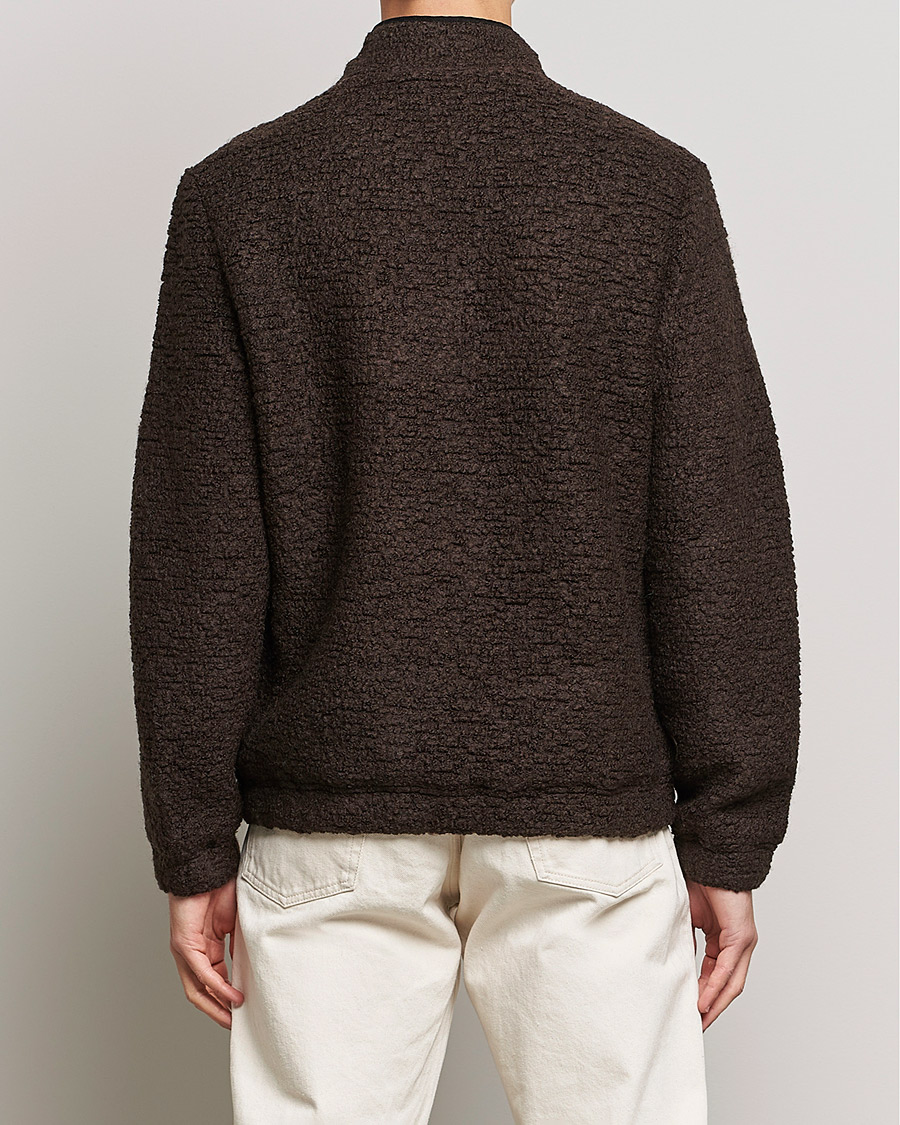 Herre | Trøjer | Morris | Chadwick Pile Jacket Dark Brown