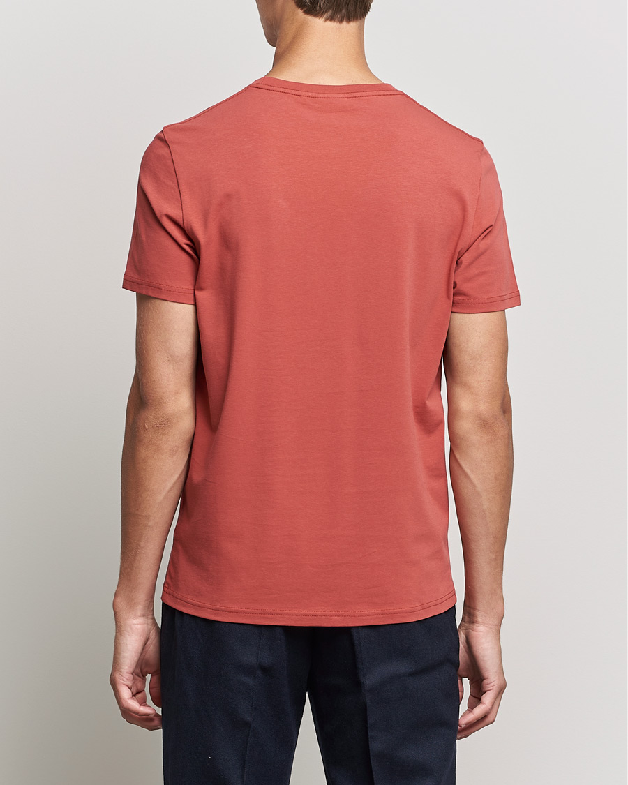 Herre | T-Shirts | Morris | James Crew Neck T-shirt Red