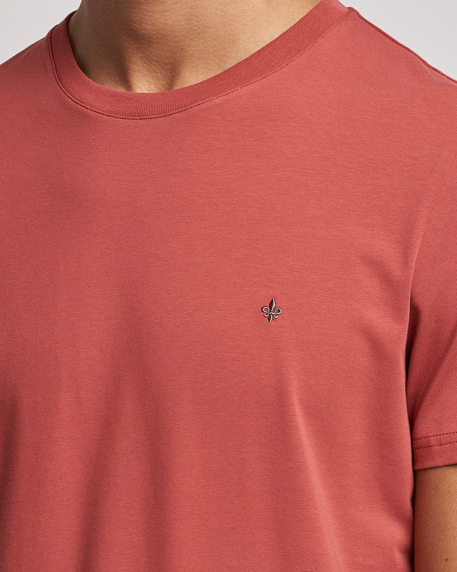 Herre | T-Shirts | Morris | James Crew Neck T-shirt Red