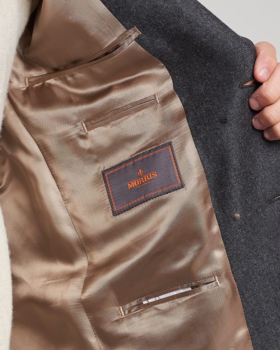 Herre | Blazere & jakker | Morris | Archie Flannel Blazer Grey