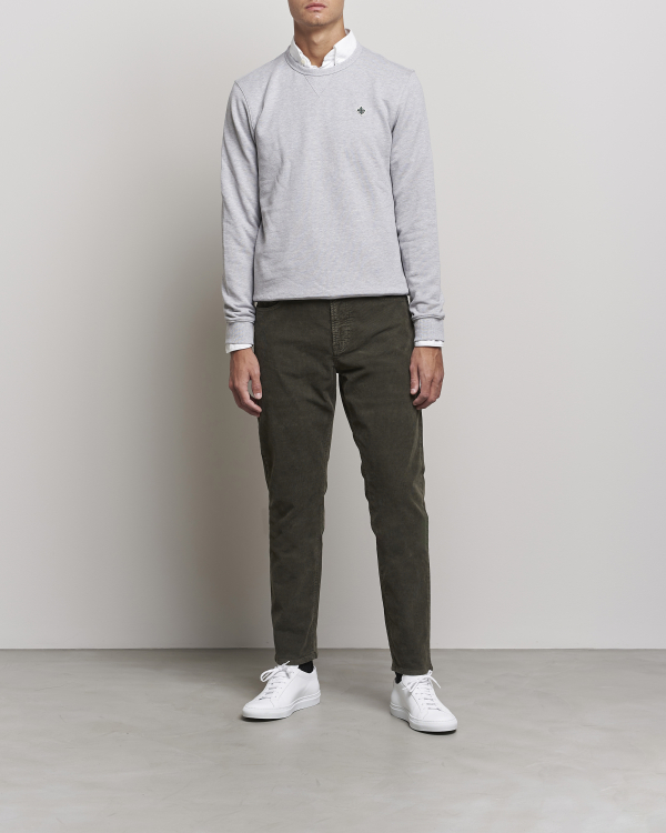 Herre | Bukser | Morris | James Corduroy 5-Pocket Pants Olive