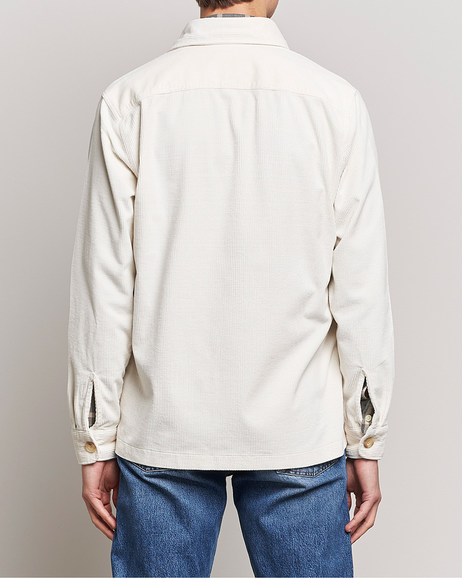Herre | Skjorter | Morris | Heaton Corduroy Shirt Jacket Off White