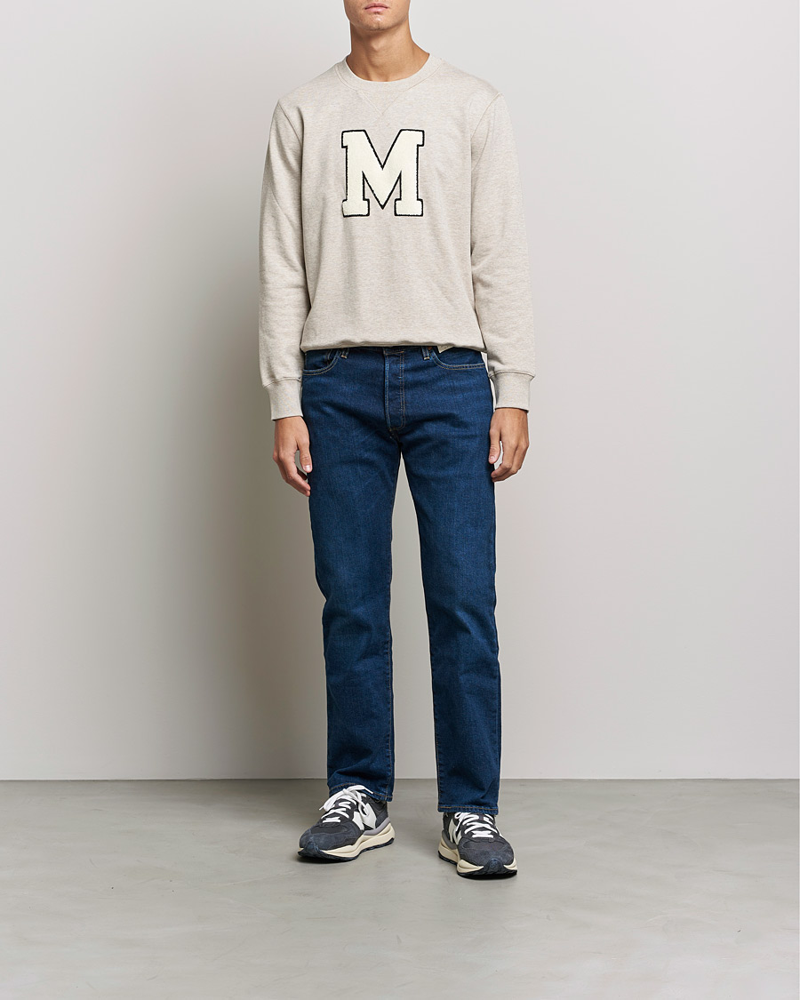 Herre | Trøjer | Morris | Leoni Logo Sweatshirt Khaki