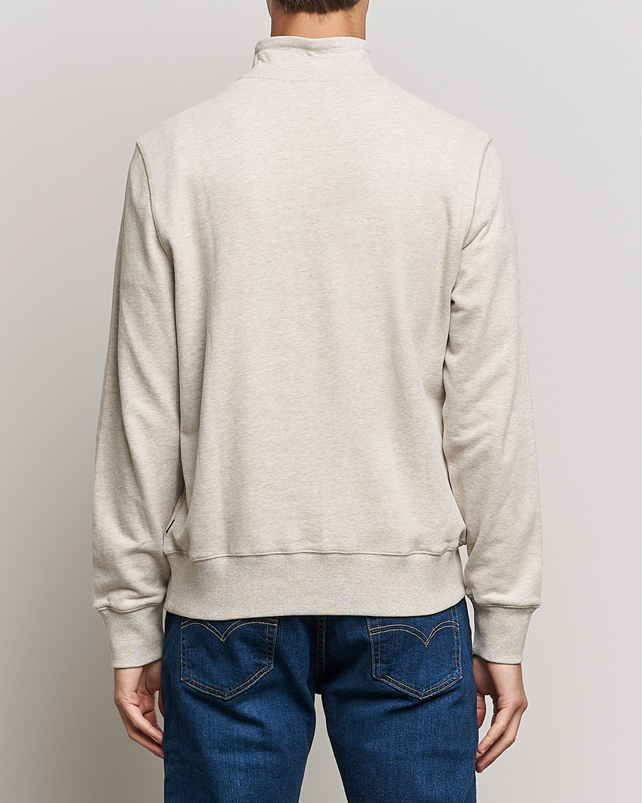 Herre | Trøjer | Morris | Dante Half Zip Sweatshirt Khaki