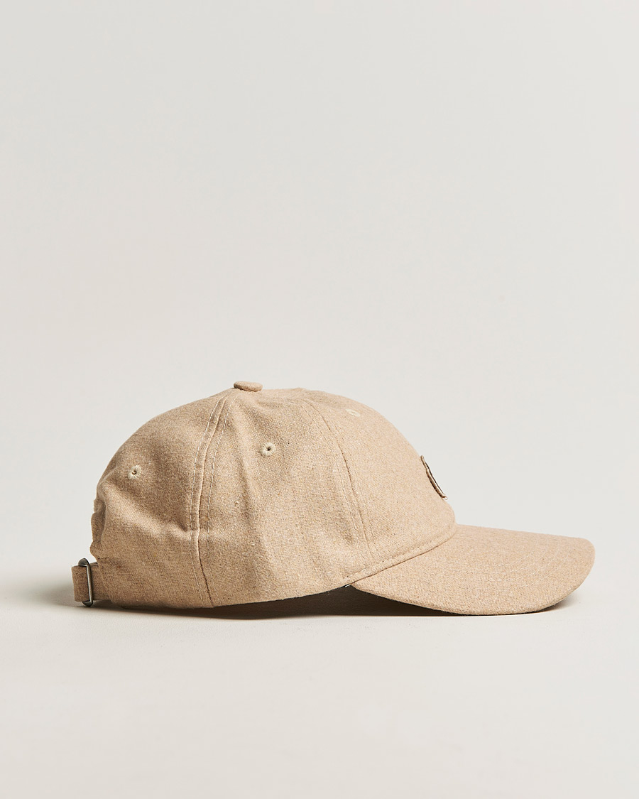 Herre | Morris Archie Flannel Felt Cap Khaki | Morris | Archie Flannel Felt Cap Khaki