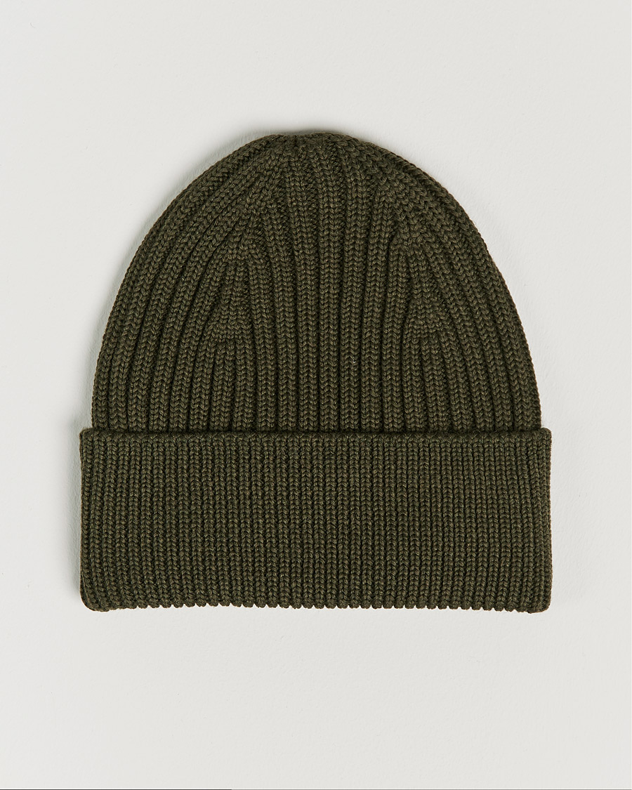 Herre | Morris Travor Merino Beanie Olive | Morris | Travor Merino Beanie Olive