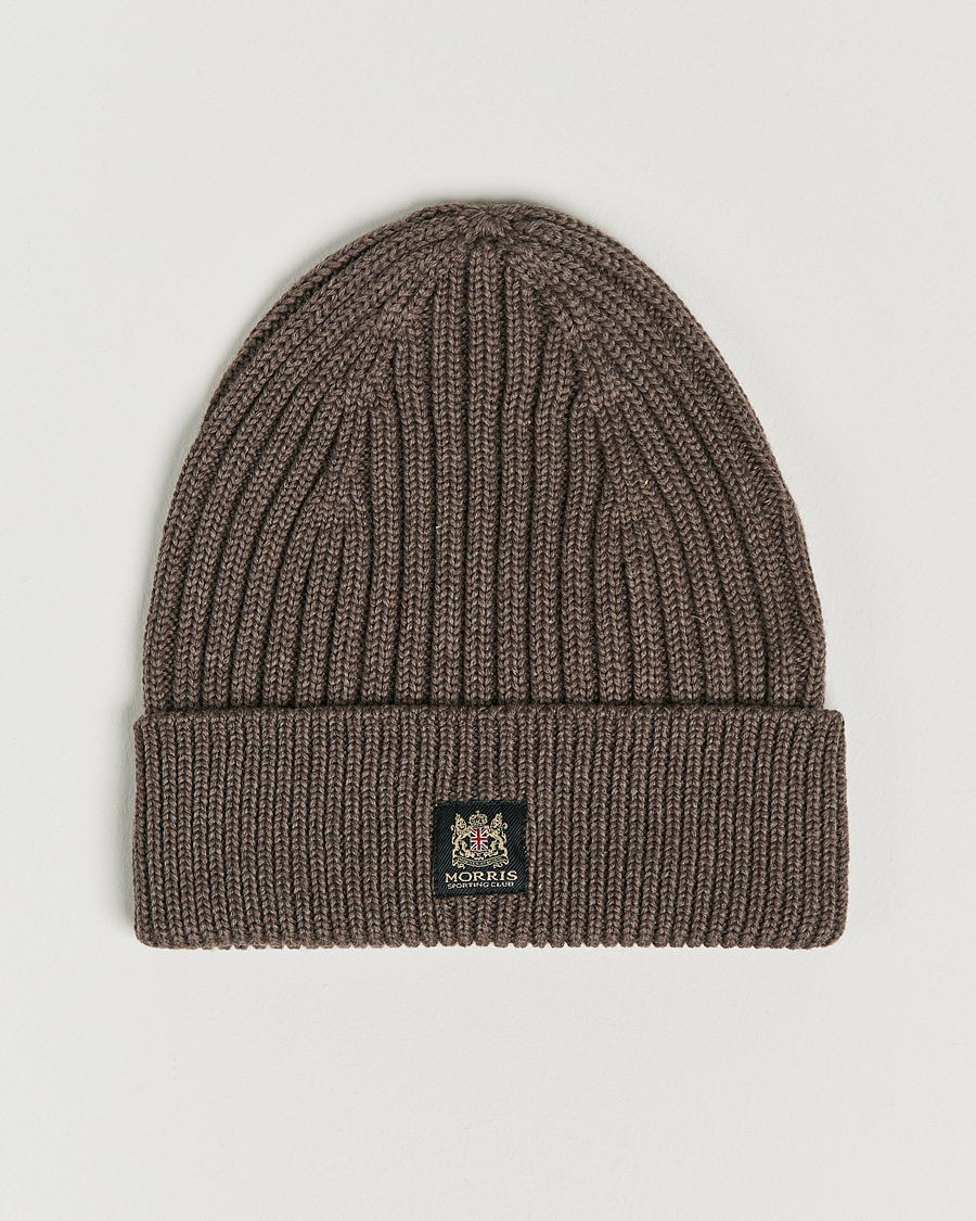 Herre | Morris Travor Merino Beanie Brown | Morris | Travor Merino Beanie Brown