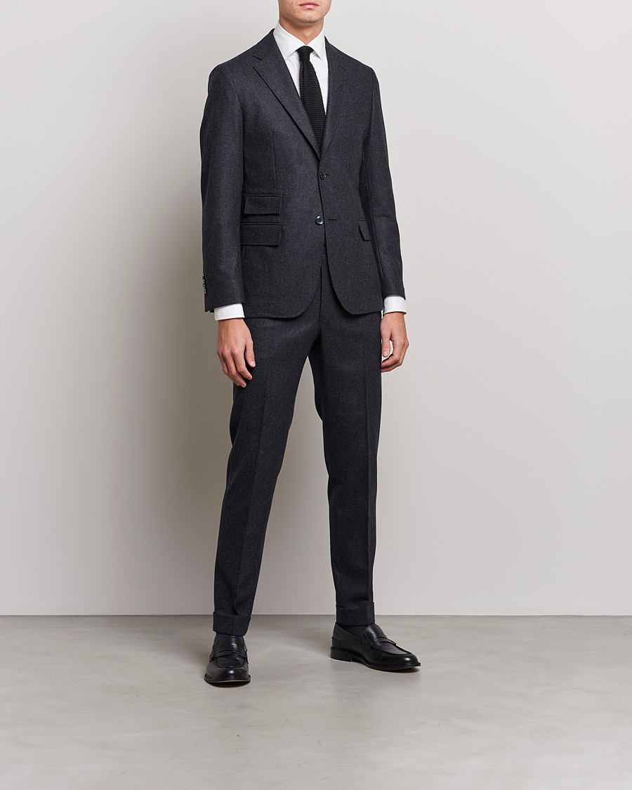 Herre | Blazere & jakker | Morris Heritage | Keith Flannel Suit Blazer Grey