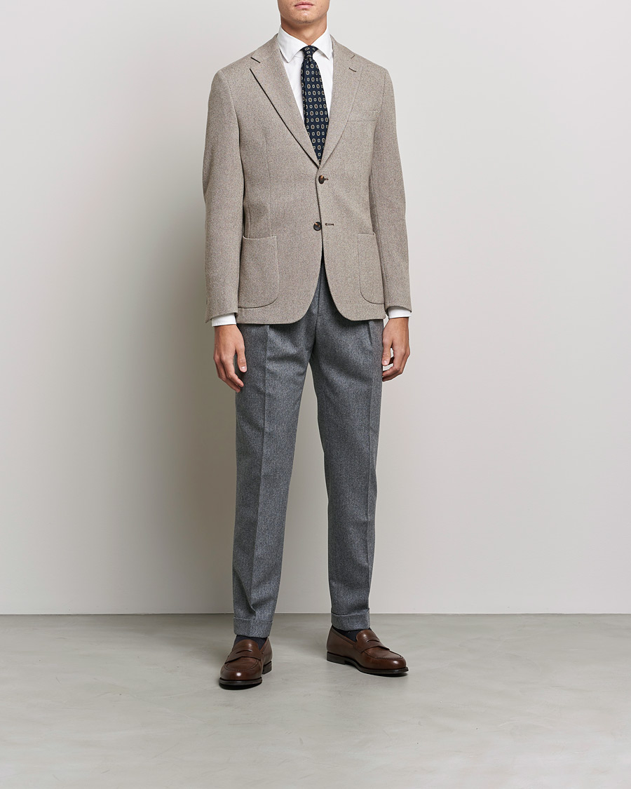 Herre | Blazere & jakker | Morris Heritage | Mike Cashmere Blazer Khaki