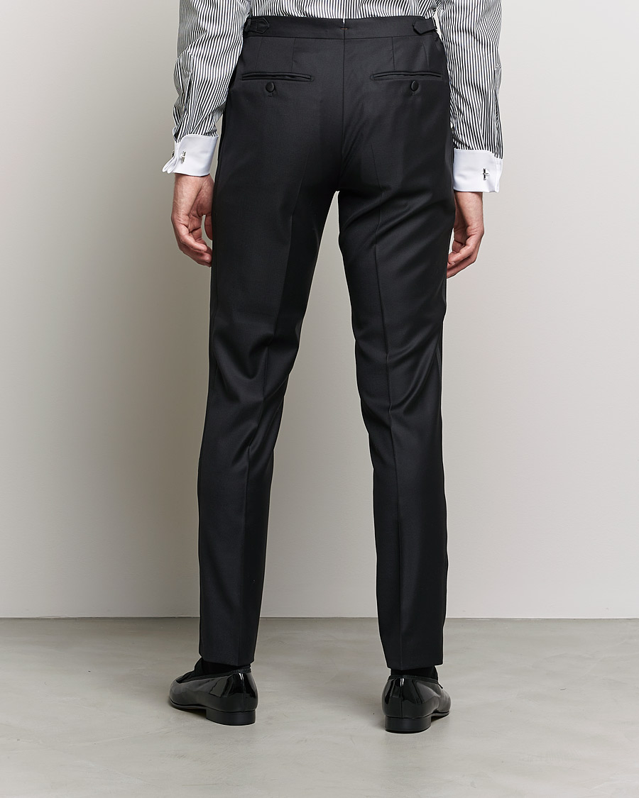 Herre | Bukser | Morris Heritage | Tuxedo Trousers Black