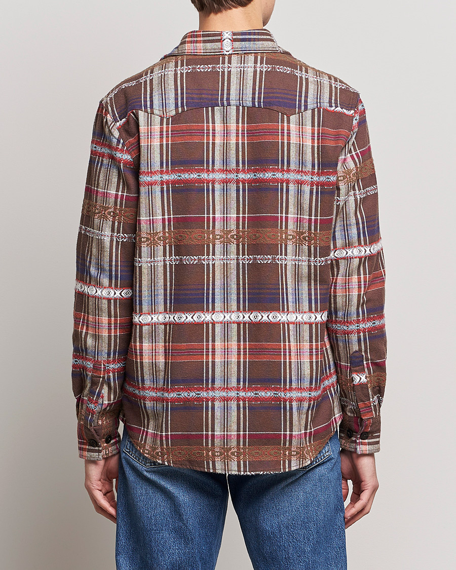 Herre | Skjorter | Morris | Walton Inca Overshirt Brown