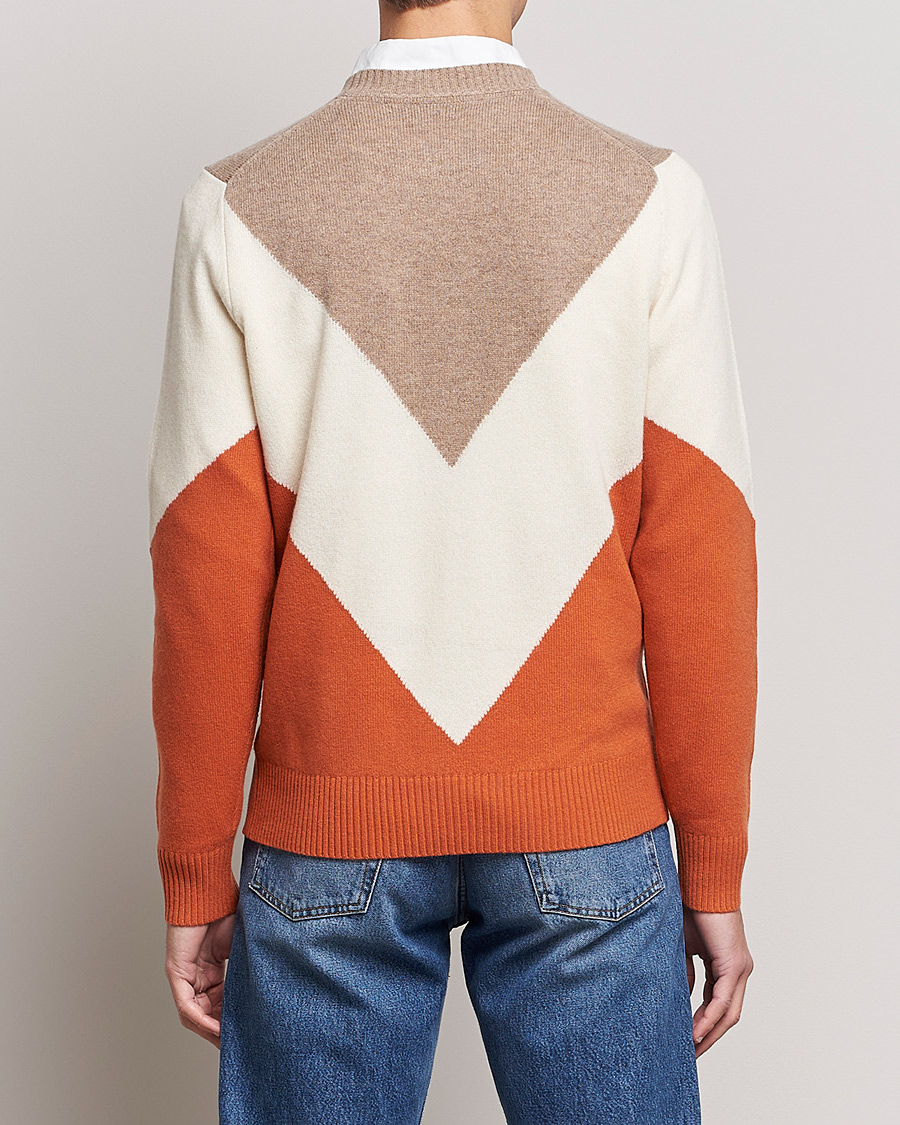 Herre | Trøjer | Morris | Novello Crew Neck Orange