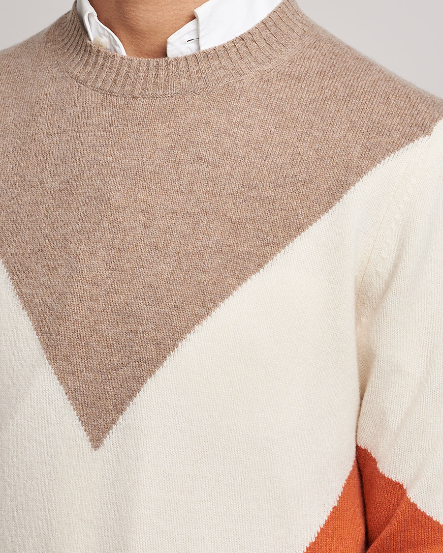 Herre | Trøjer | Morris | Novello Crew Neck Orange